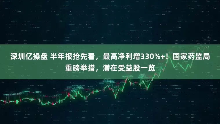 深圳亿操盘 半年报抢先看，最高净利增330%+！国家药监局重磅举措，潜在受益股一览